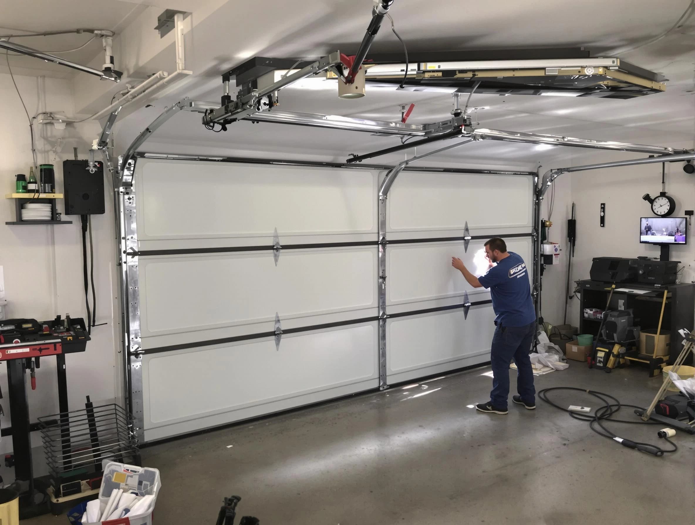 Professional garage door repair service by Reading Garage Door Repair in Reading